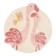 Little Dutch Teppich Flamingo