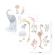 Wandsticker Blooming Safari Little Dutch Wandsticker Blooming Safari