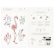 Wandsticker Blooming Safari Little Dutch Wandsticker Blooming Safari