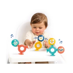 Rasseln mit Saugnapf Smac Pop