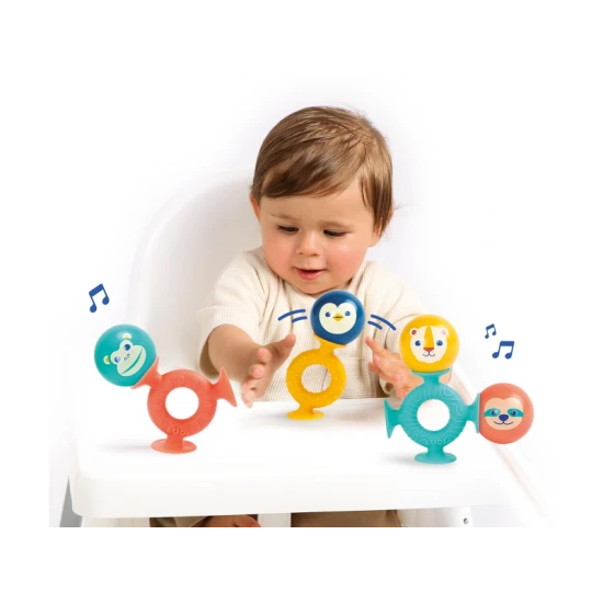 Rasseln mit Saugnapf Smac Pop