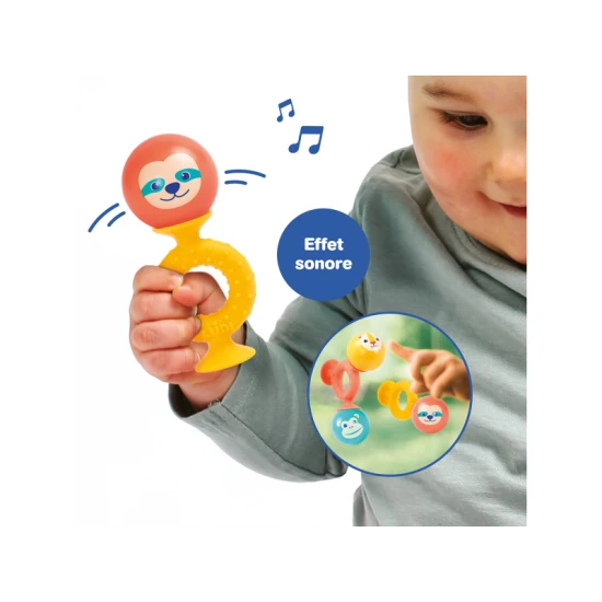 Rasseln mit Saugnapf Smac Pop