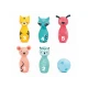 Bowling für die Kleinsten Tiere mit Zahlen – Ludi 30136LU