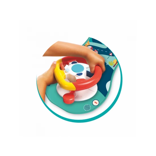 Spielkonsole fürs Auto mit Lenkrad Spielkonsole fürs Auto mit Lenkrad – Ludi 30500LU
