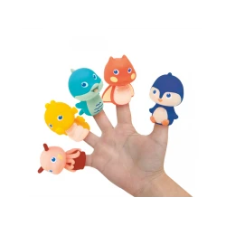 Buch mit Fingerpuppen
