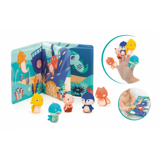 Buch mit Fingerpuppen Buch mit Fingerpuppen – Ludi 40018LU