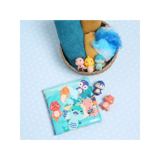 Buch mit Fingerpuppen Buch mit Fingerpuppen – Ludi 40018LU