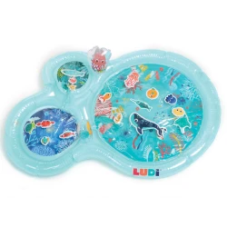 Wasserspielmatte Meer Blau