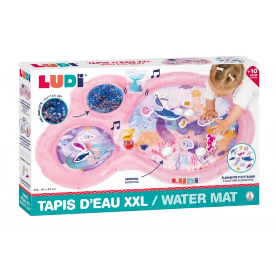 Wasserspielmatte Meerjungfrauen Pink Wasserspielmatte Meerjungfrauen Pink – Ludi 30124LU