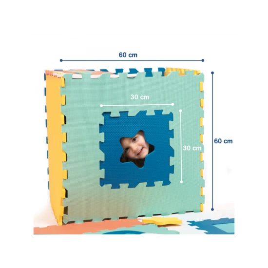 Schaumstoff-Puzzle 180x180 cm Jumbo XXL – Ludi 10014LU