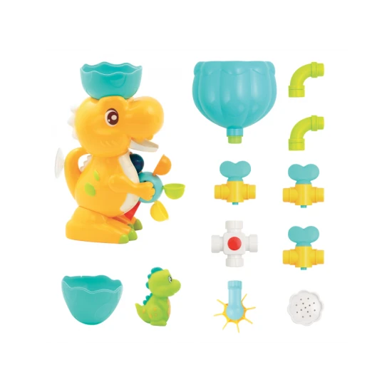 Wassermühle mit Rohren Dinosaurier Wassermühle mit Rohren Dinosaurier – Ludi 40071LU