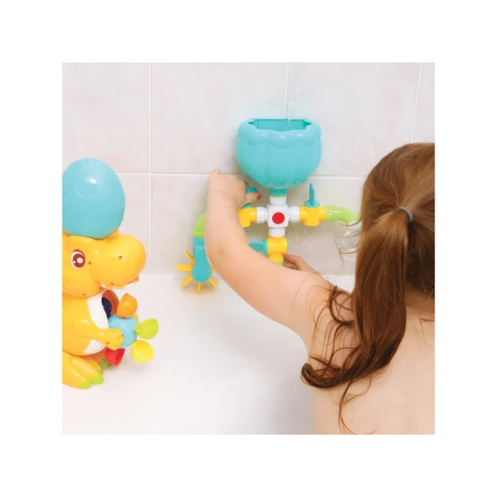 Wassermühle mit Rohren Dinosaurier Wassermühle mit Rohren Dinosaurier – Ludi 40071LU