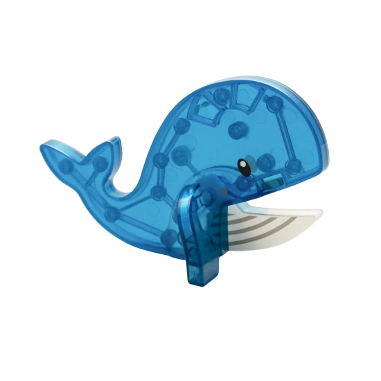 Mit dem Magnetbausatz kannst du deine eigene arktische Landschaft bauen