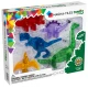 Set mit fünf Dinosaurierfiguren von MAGNA-TILES.