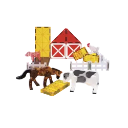 Magnetischer Bausatz Bauernhof 25 Teile