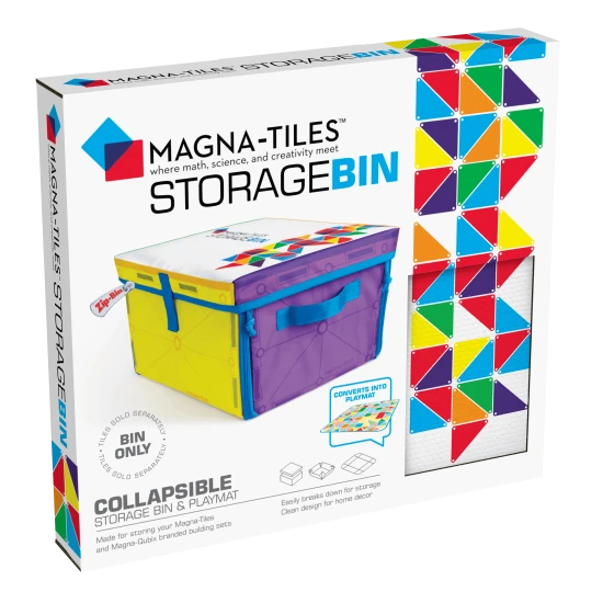 Aufbewahrungsbox und interaktive Spielmatte in einem.