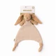 Moonie Kuscheltuch Hase Cappuccino