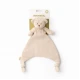 Moonie Kuscheltuch Bär Sand