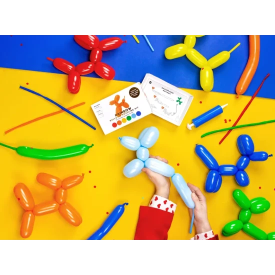 Modellierballons, bunt, 30 Stück für Kinder, die an kreativen und lustigen Aktivitäten interessiert sind.