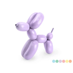 Modellierballons Pastell 30 Stk