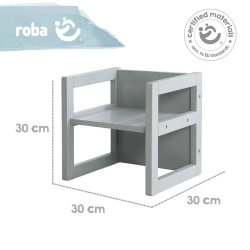 Kinder-Wendehocker Grau
