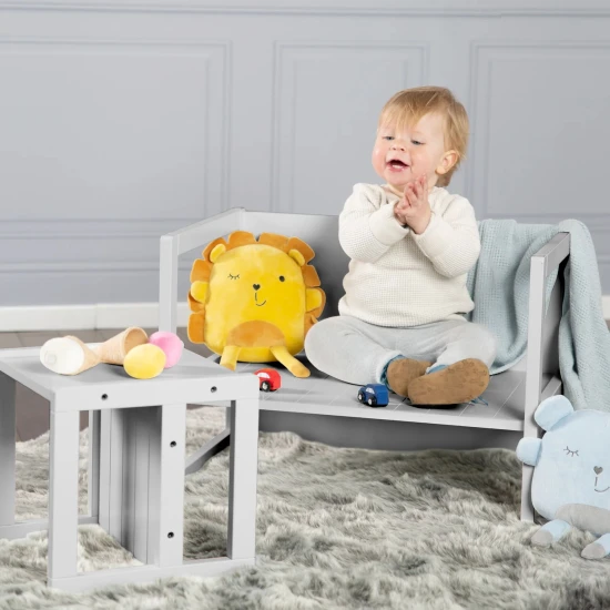 Kinder-Wendehocker Grau