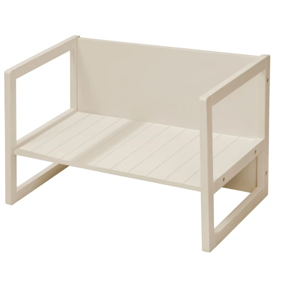 Kinder-Bank im Landhausstil Beige