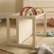 Kinder-Bank im Landhausstil Beige