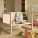 Kinder-Bank im Landhausstil Beige