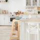 Montessori Lernturm aus Bambusholz Montessori Lernturm aus Bambusholz
