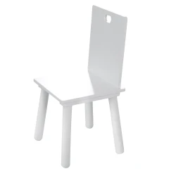 Kindermöbel 2 Stühle und Tisch Weiß