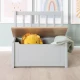 Kinder-Bank mit Stauraum Woody Grau/natur Kinder-Bank mit Stauraum Woody Grau/natur