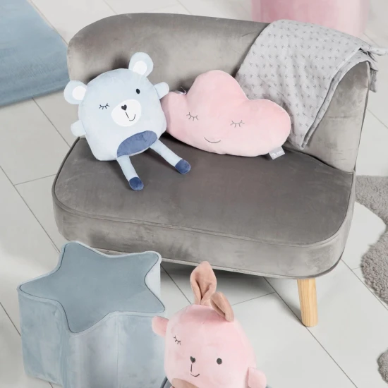Kinder-Sofa Lil Sofa Grau