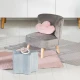 Kinder-Sessel Grau