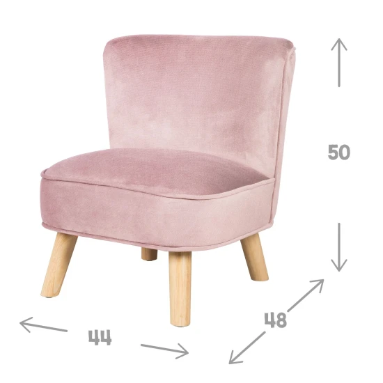 Kinder-Sessel Rosa