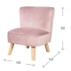 Kinder-Sessel Rosa