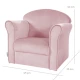 Kinderstuhl Lil Sofa mit Armlehnen Rosa