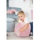 Kinderhocker Lil Sofa in Herzform Rosa