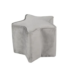 Kinderhocker in Sternform Grau