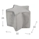 Kinderhocker in Sternform Grau Kinderhocker in Sternform Grau