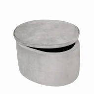 Kinderhocker mit Stauraum Lil Sofa Grau