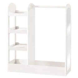 Kinder-Kleiderschrank Weiß