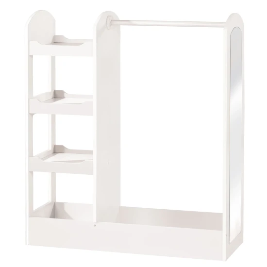 Kinder-Kleiderschrank Weiß