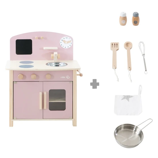 Kinderküche mit Zubehör Rosa Kinderküche mit Zubehör Rosa