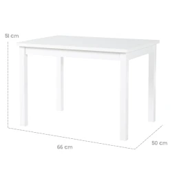 Kinderspieltisch Weiß Kinderspieltisch Weiß