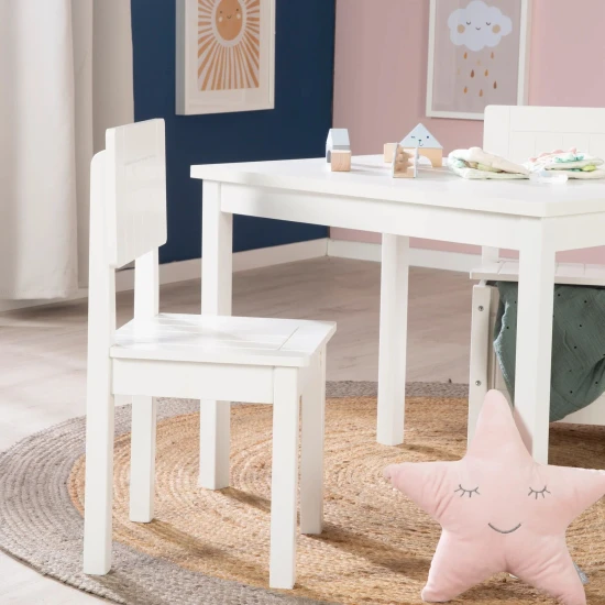 Kinderstuhl Weiß
