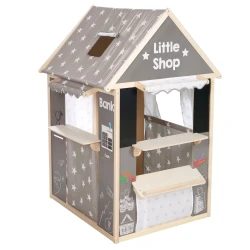 Spielhaus Stars Grau