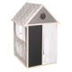 Spielhaus Stars Grau