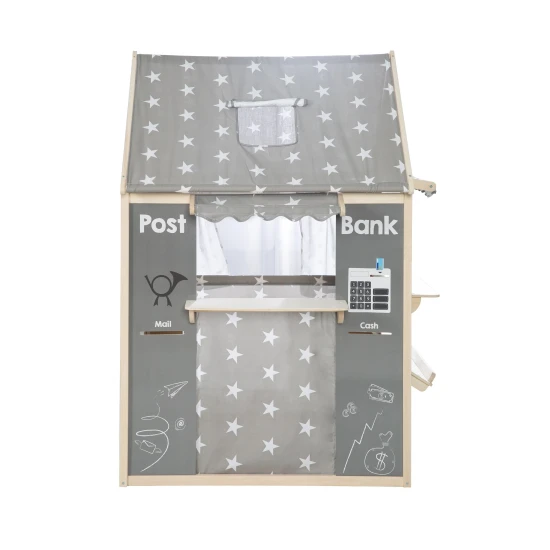 Spielhaus Stars Grau