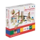 Holz-Murmelbahn bunte Farben 100 Teile